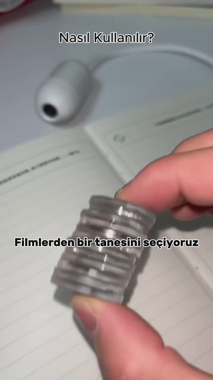 ✨ Tak-Çalıştır Galaksi Projektörü